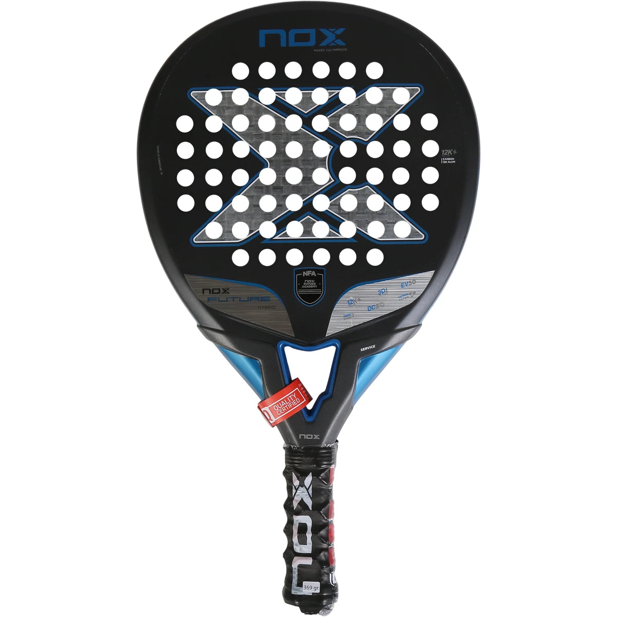 Racchetta da padel Nox Future Hybrid 12K Alum