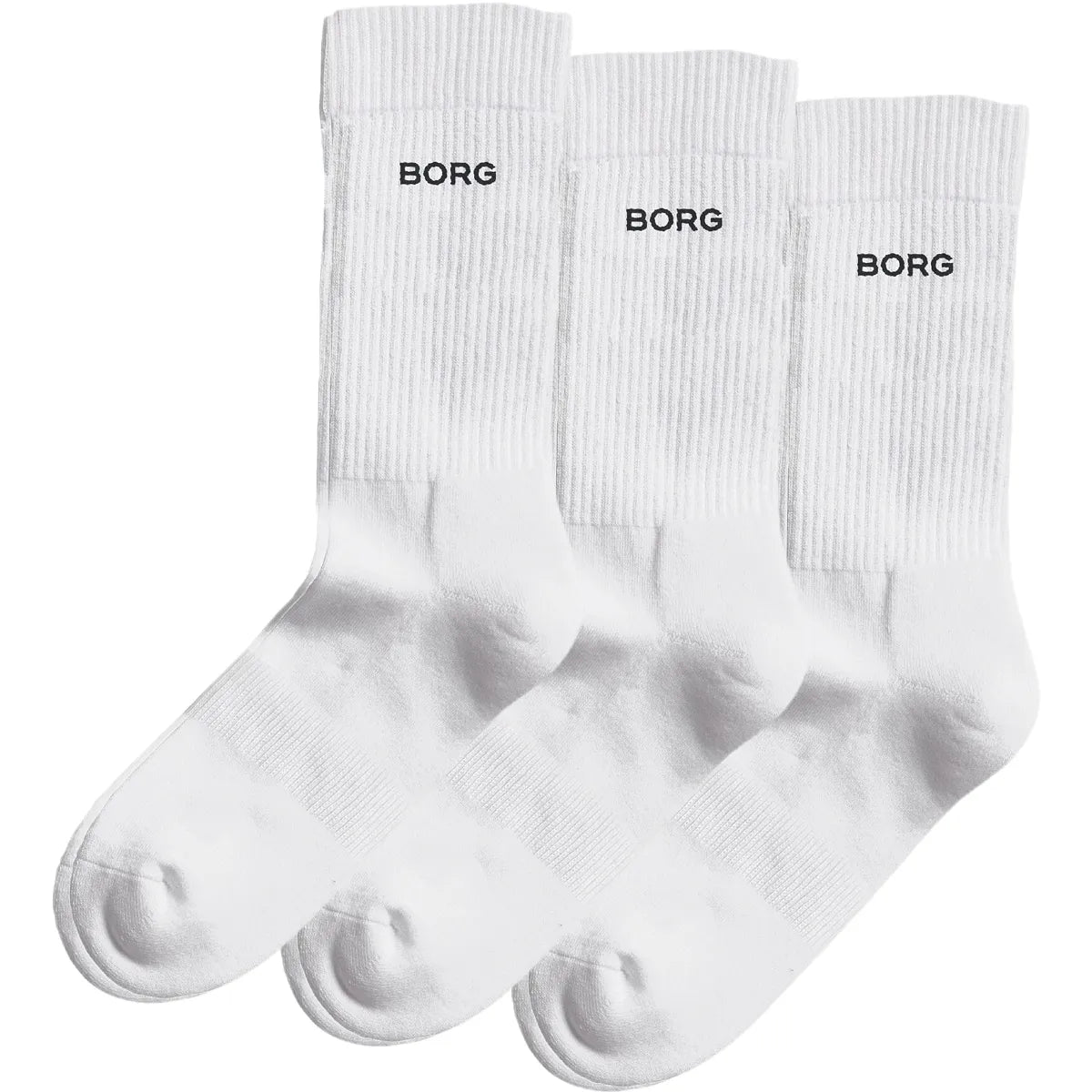 3 Paia di Calzini Bjorn Borg Essential Logo Side (Mid)