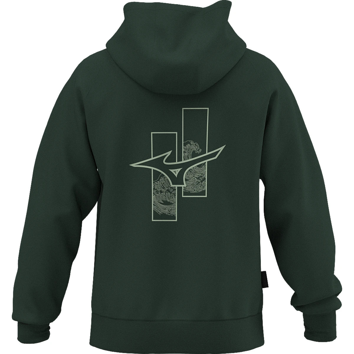 Felpa con cappuccio Mizuno Athletic Graphic