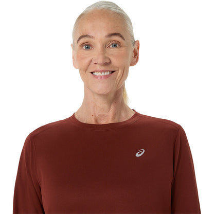 T-Shirt Asics Donna Core Maniche Lunghe