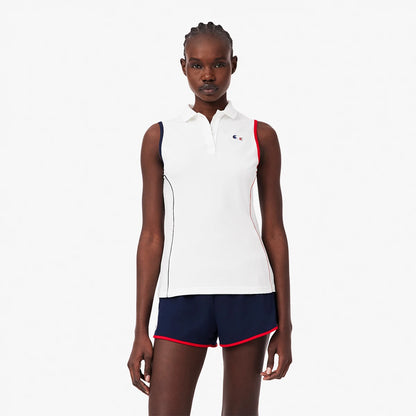 Canotta Lacoste Donna French Team