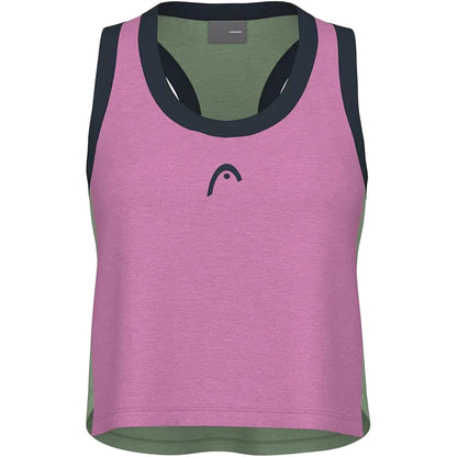 Canotta Crop Head Donna Perf Play