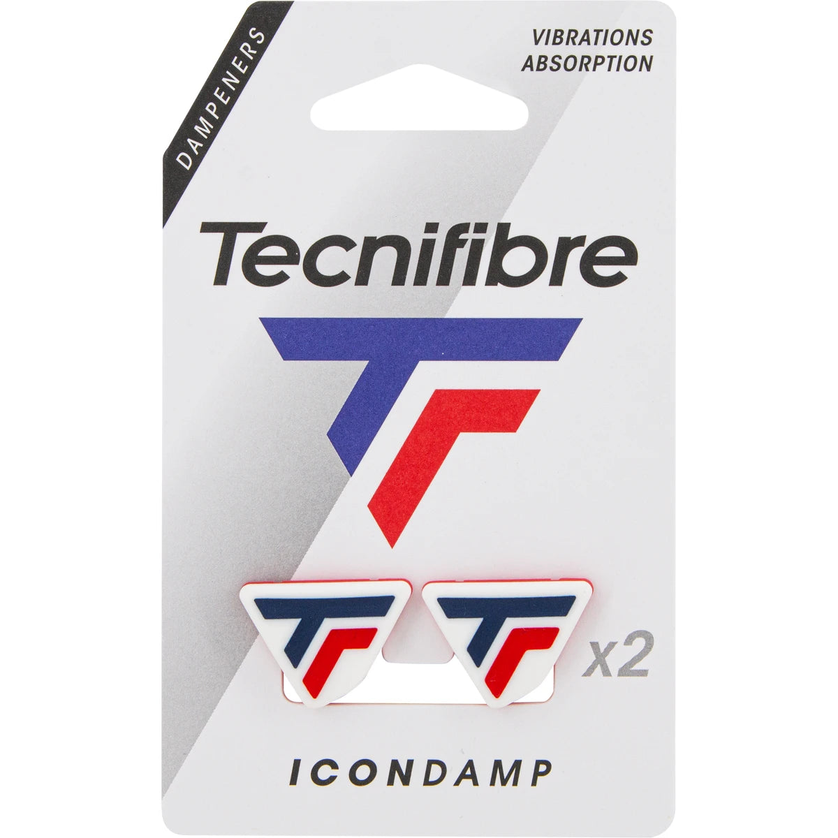 Antivibratori Tecnifibre Icon Damp White/Red X2