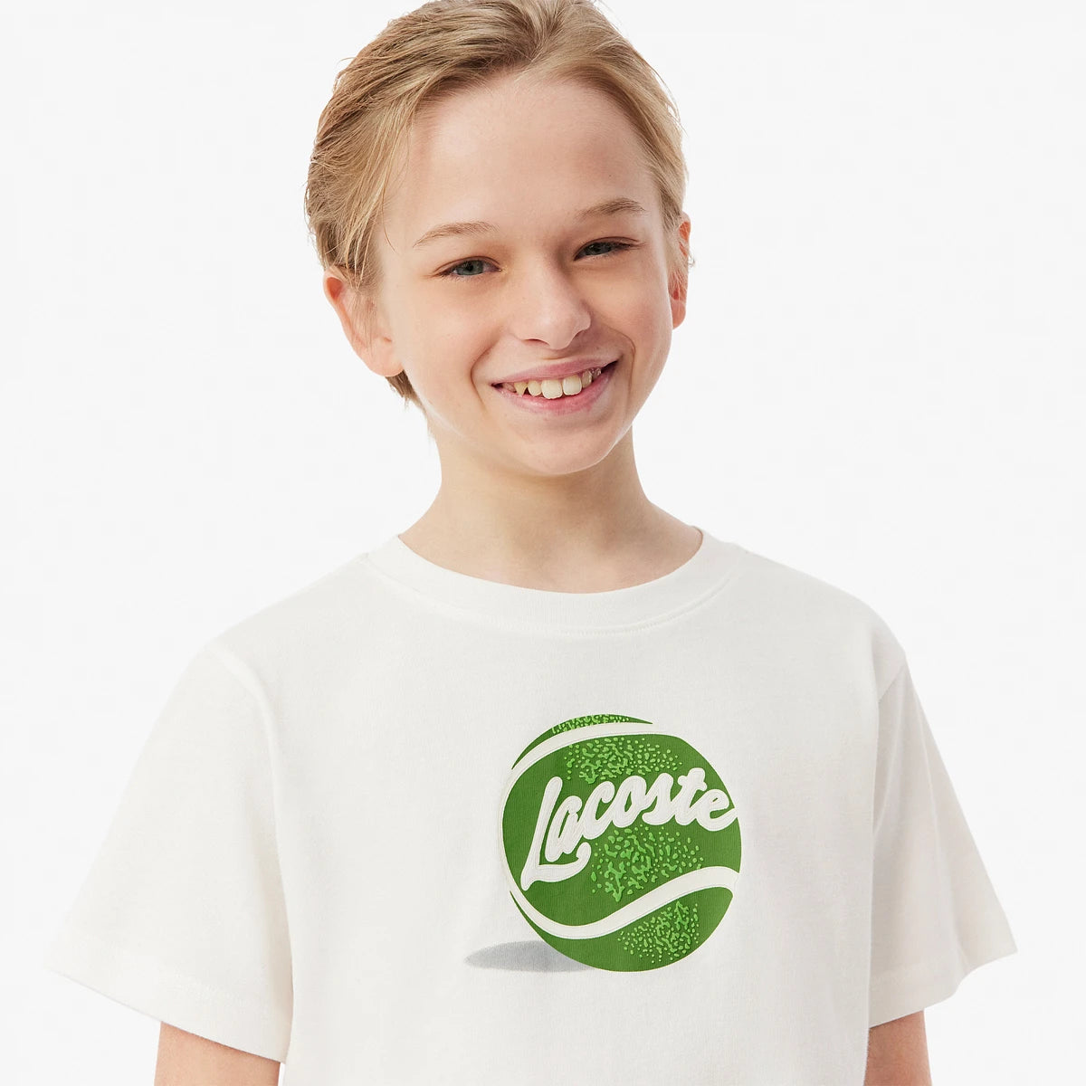 T-Shirt Lacoste Junior Palline da tennis