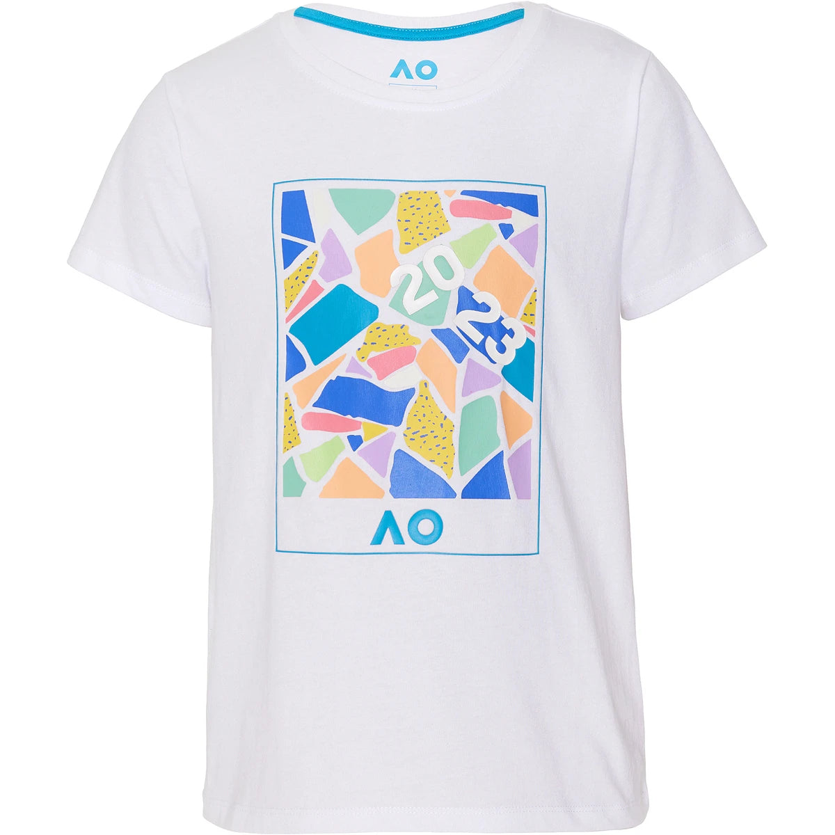 T-Shirt Australian Open Junior Ragazza Dated Mosaic