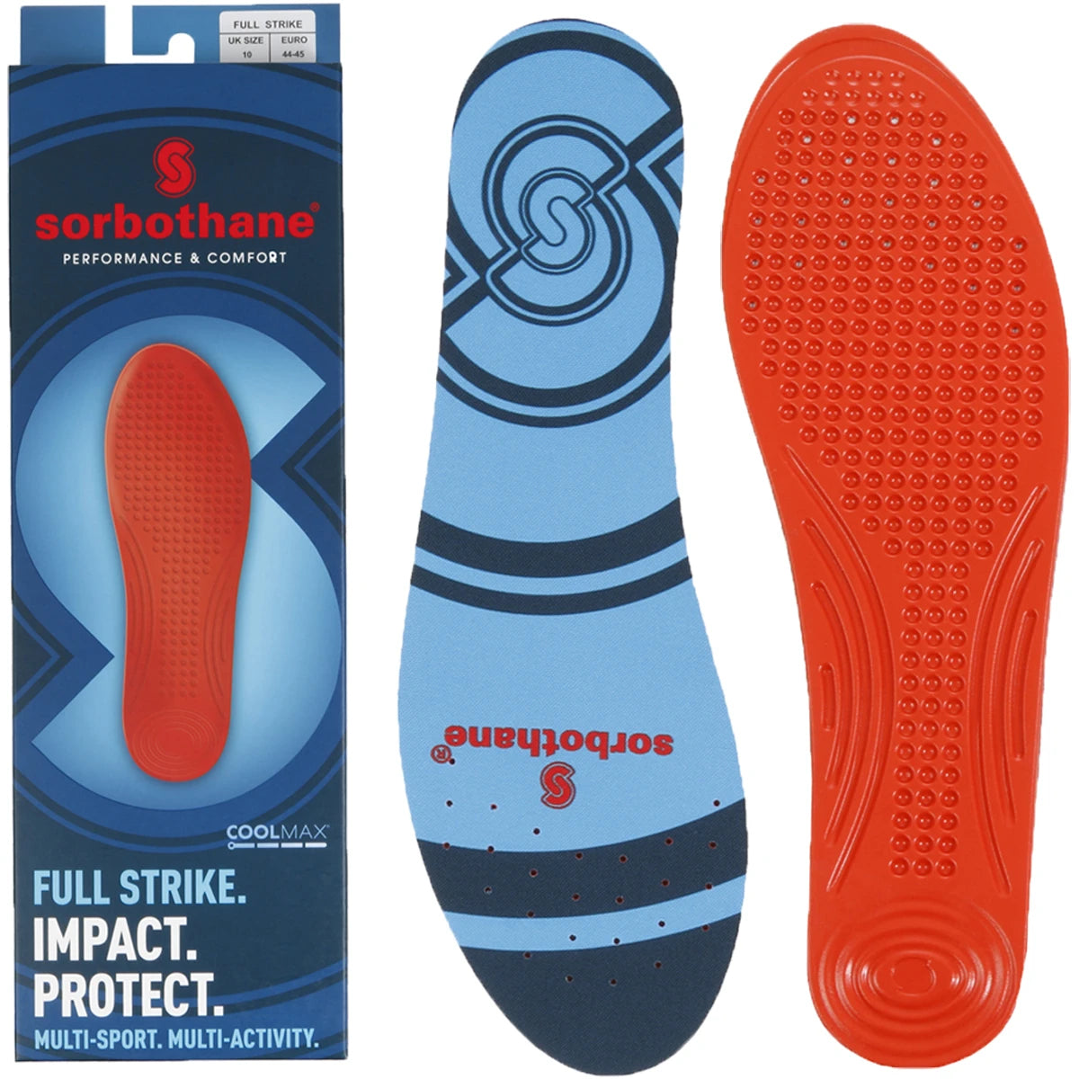 Suole Integrali Sorbothane Full Strike