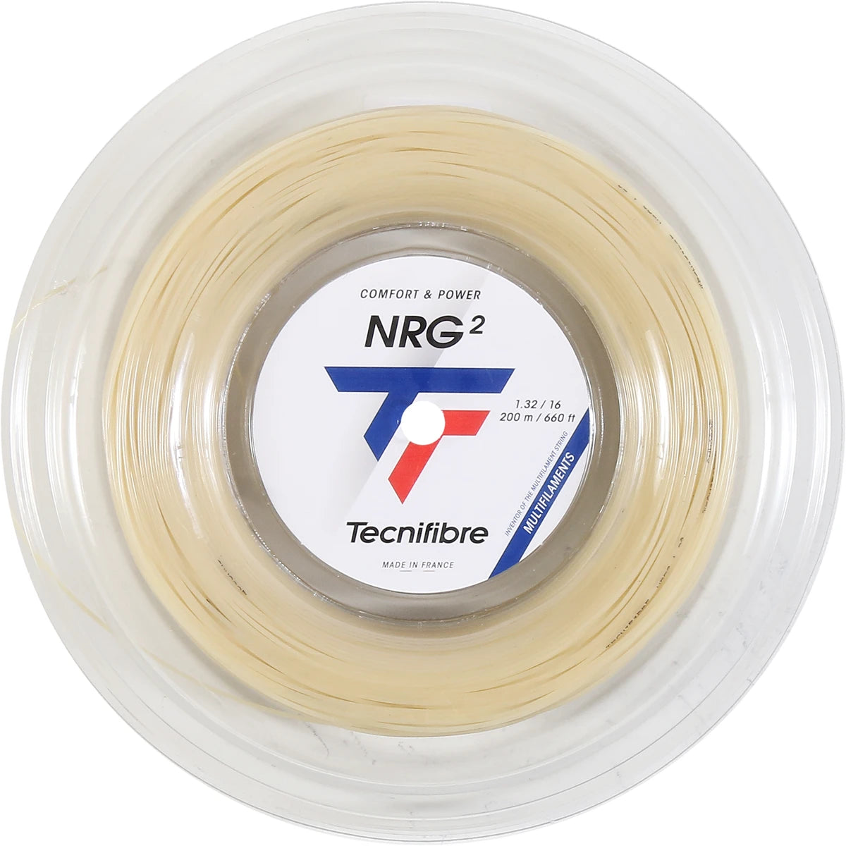 Bobina Tecnifibre Bobina Nrg 2 (200 Metri)