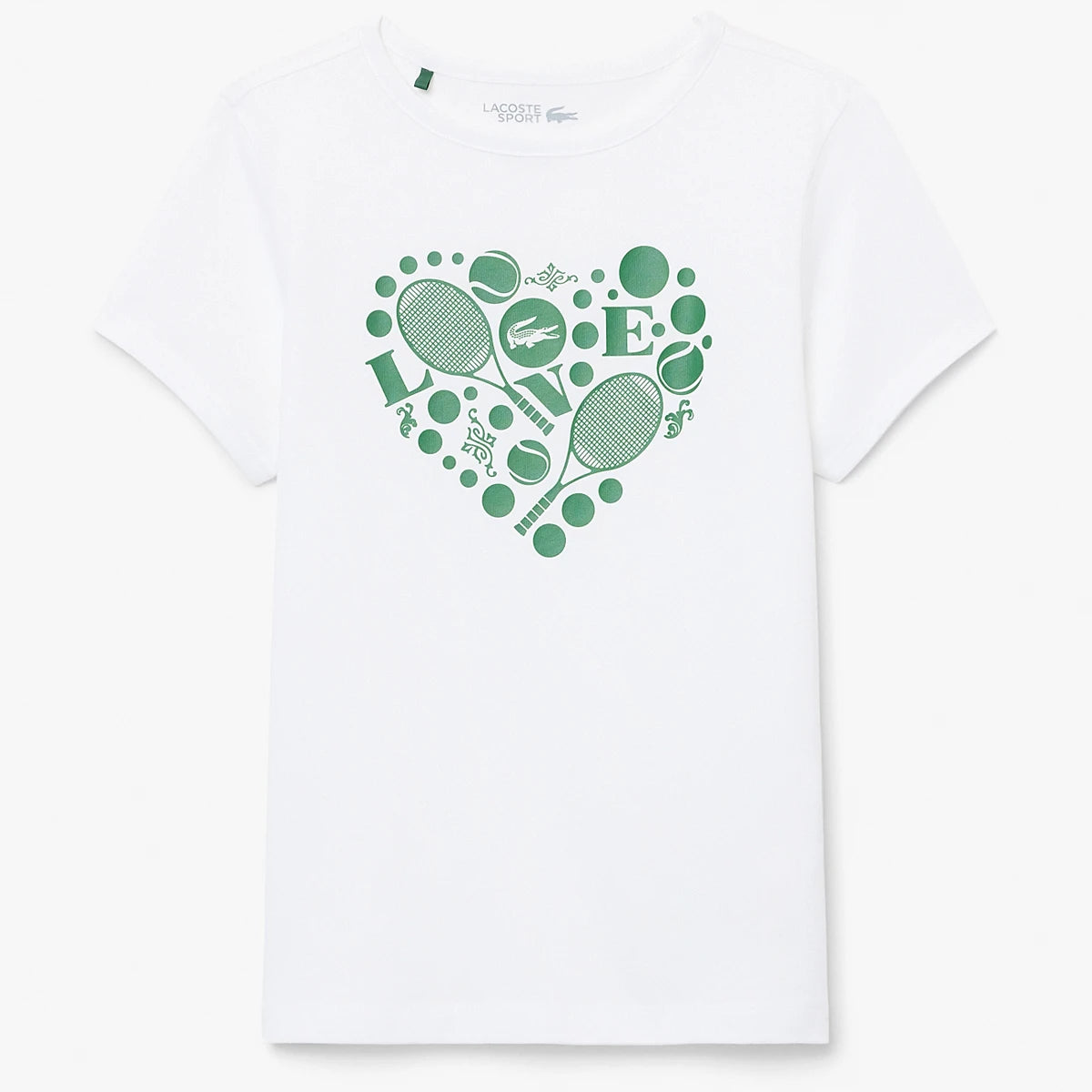 T-Shirt Lacoste Junior Ragazza Core Performance Graphic