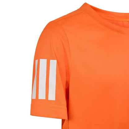 T-Shirt adidas Junior Club 3 Strisce