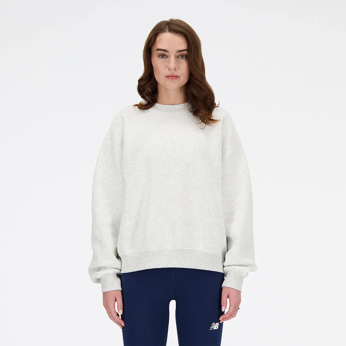 Felpa New Balance Donna Fleece Crew