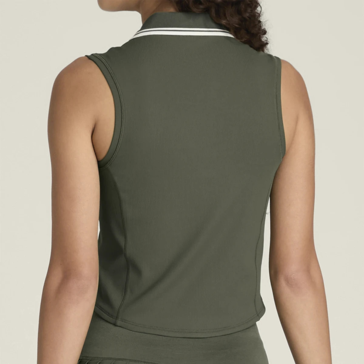 Polo Wilson Donna Rib Senza Maniche