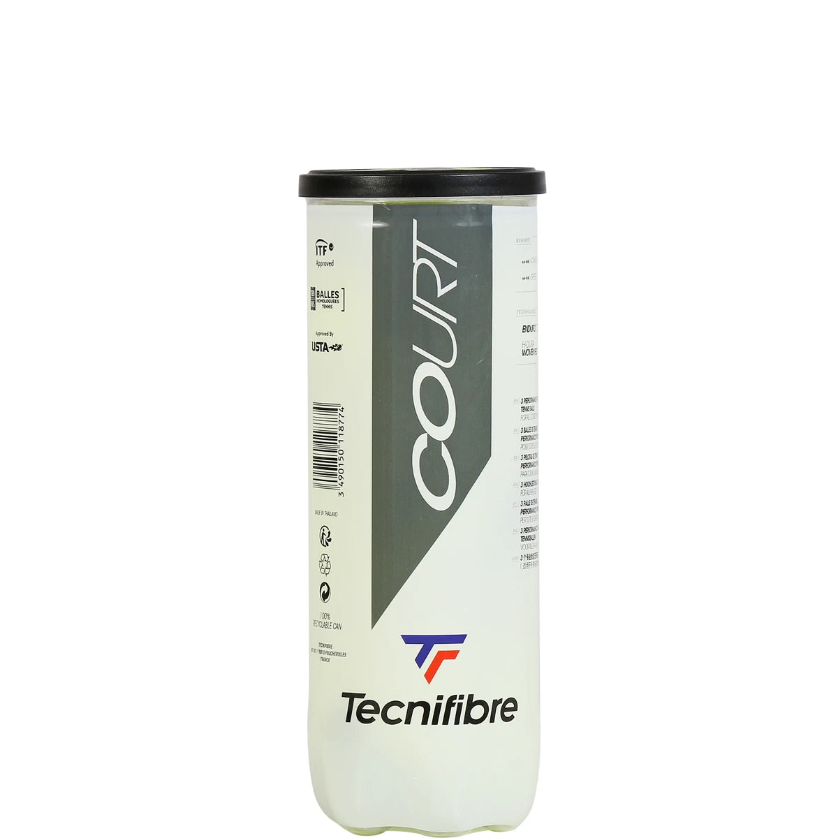 Tubetto da 3 Palline Tecnifibre Court