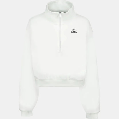 Felpa Le Coq Sportif Donna Heritage 1/2 Zip