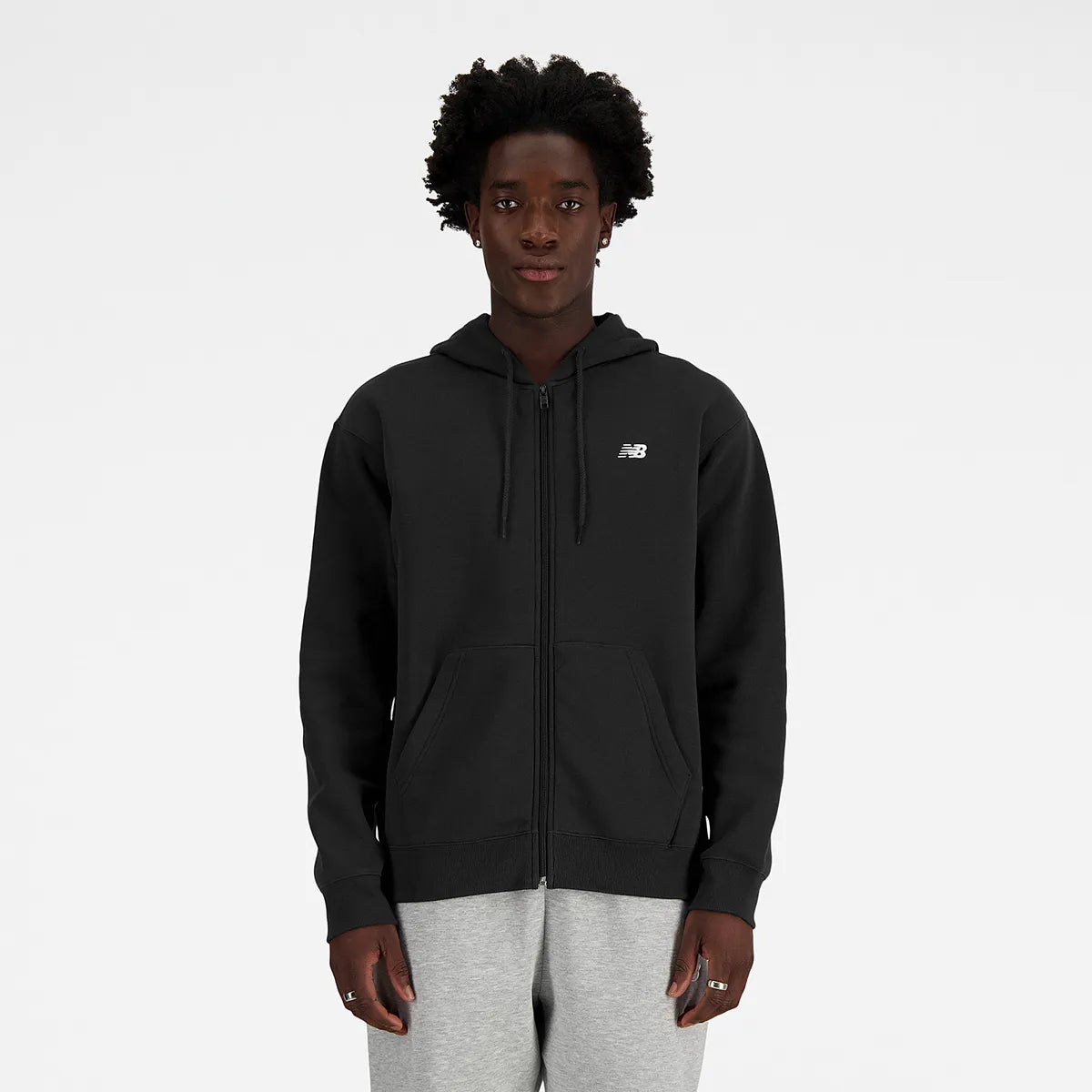 Giacca New Balance Sport Essentials Logo Fleece Fz