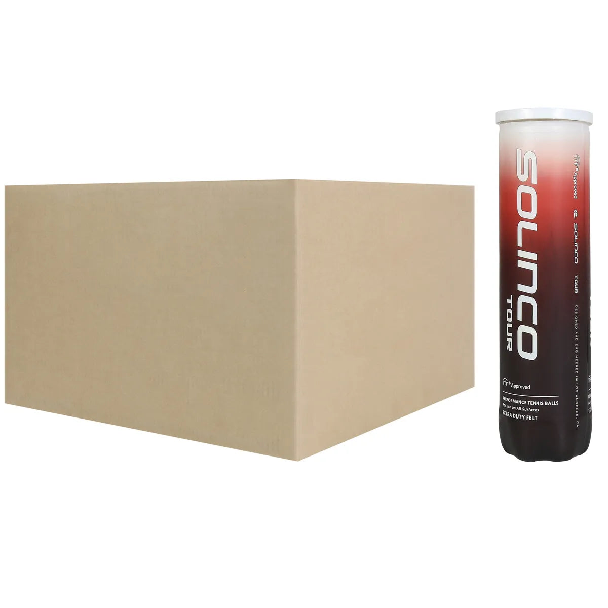 Cartone da 24 Tubetti da 4 Palline Solinco