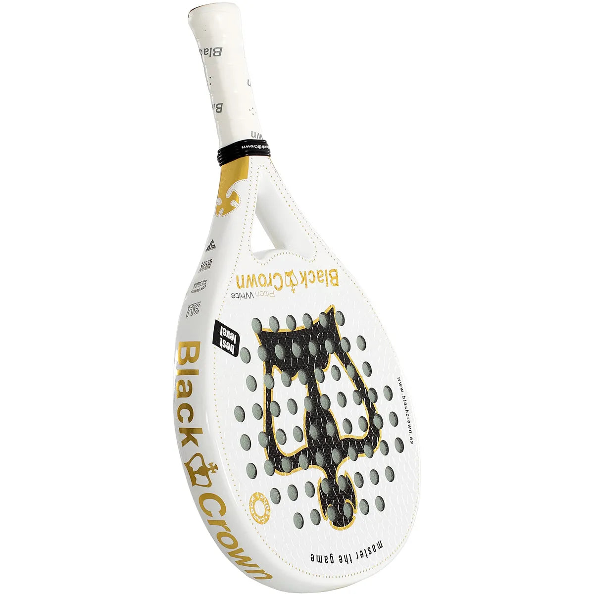 Racchetta da padel Black Crown Piton White