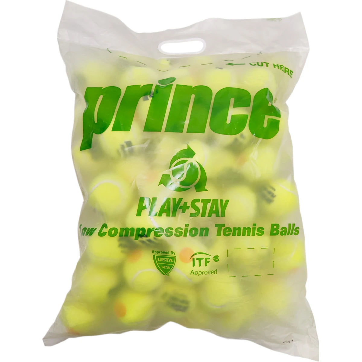 Sacchetto da 72 Palline da tennis Prince Mini Play & Stay Stage 2