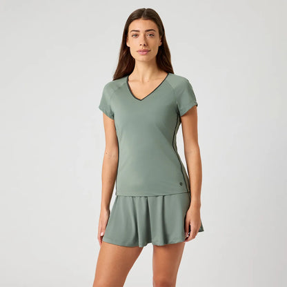 T-Shirt Bjorn Borg Donna Tennis Ace V-Neck