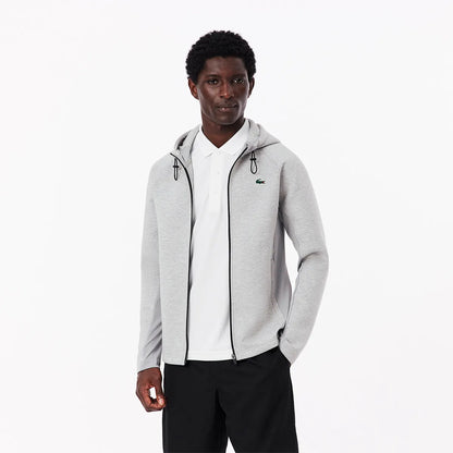 Felpa Lacoste Core Performance con cappuccio Fz Mesh