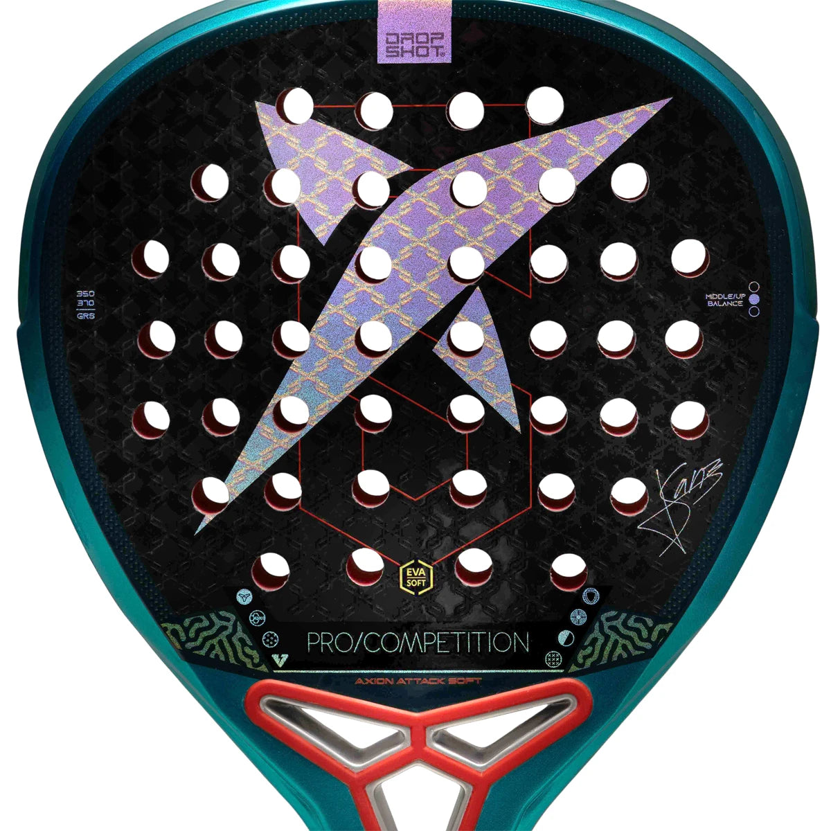 Racchetta Padel Test Drop Shot Axion Attack Soft