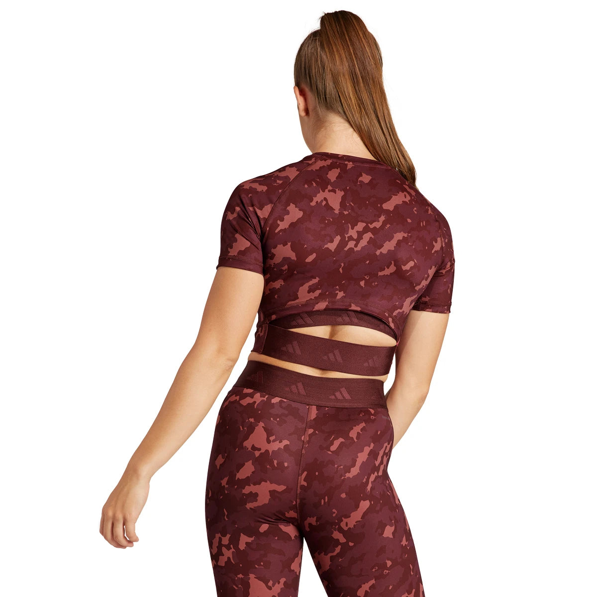 T-Shirt adidas Donna Print Crop