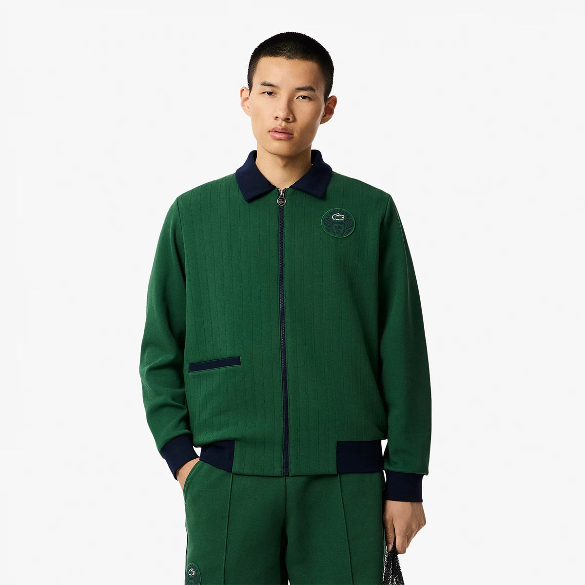 Giacca Lacoste Heritage Cotone