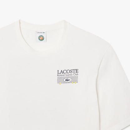 T-Shirt Lacoste Roland Garros Club Grafica