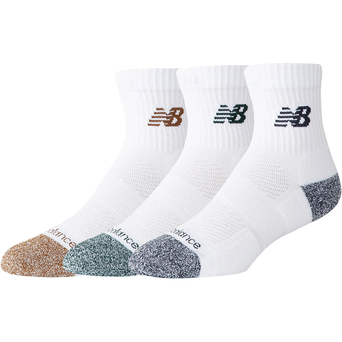 3 Paia di Calzini New Balance Active Crew (Alla Caviglia)