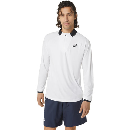 T-Shirt Asics Court Maniche Lunghe 1/2 Zip