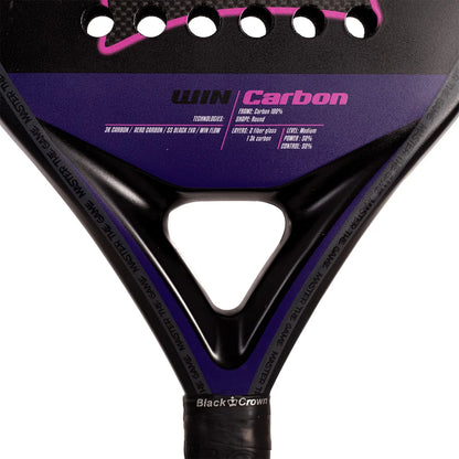 Racchetta da padel Black Crown Win Carbon