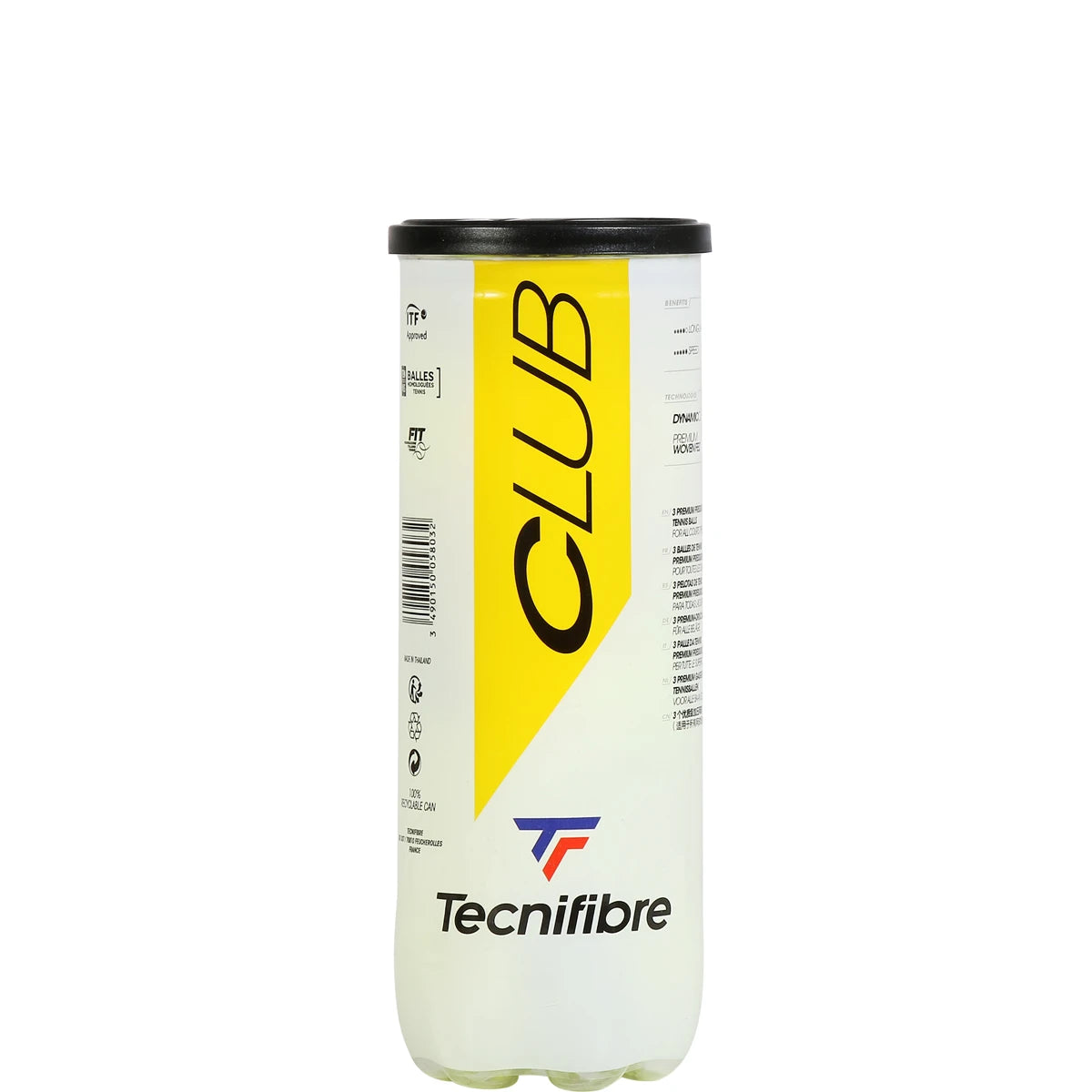 Tubetto da 3 Palline Tecnifibre Club