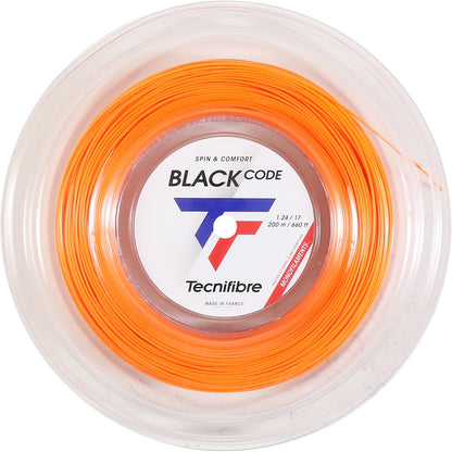 Bobina Tecnifibre Black Code Fire (200 Metri)