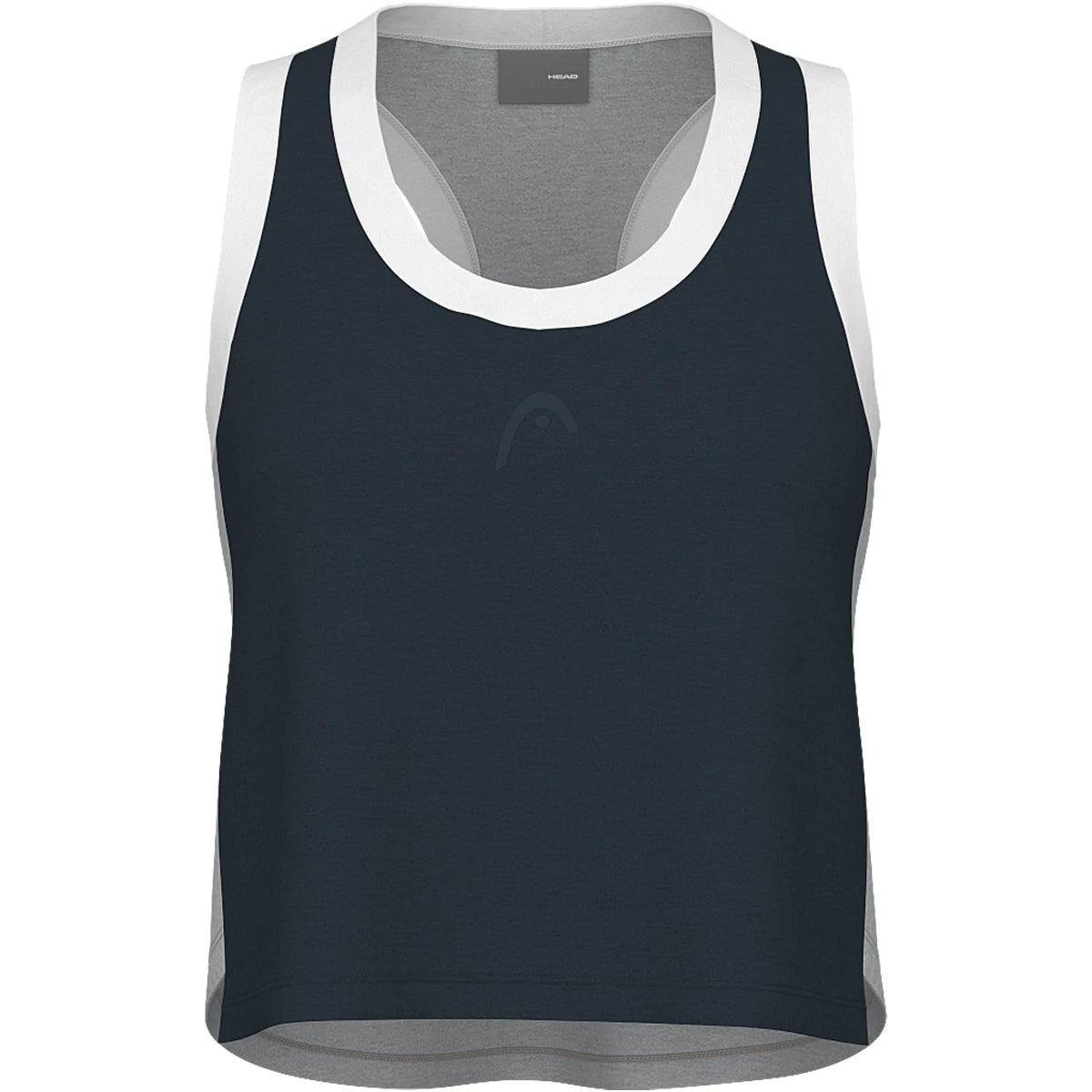 Canotta Crop Head Donna Perf Play
