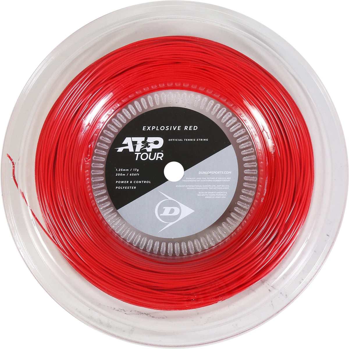 Bobina Dunlop Explosive Red (200 Metri)