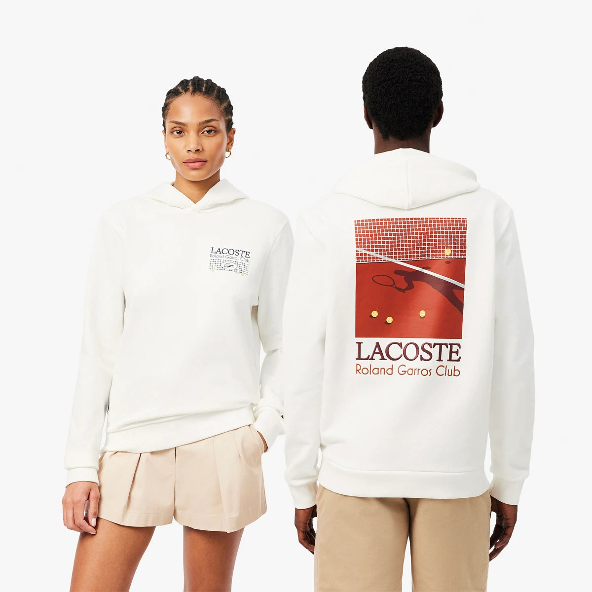 Felpa Lacoste Roland Garros Club Grafica