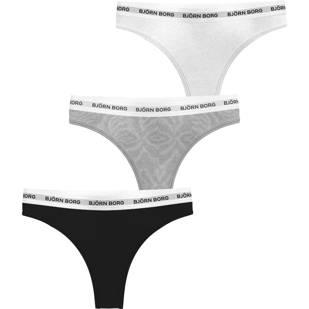 Confezione da 3 Culotte Bjorn Borg Donna Logo Thong