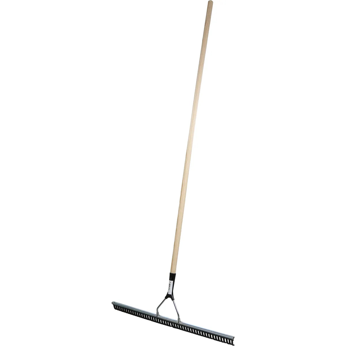 Rastrello Gomma Larghezza 75 Cm con Manico in Legno
