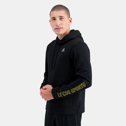 Felpa con cappuccio tecnica Le Coq Sportif