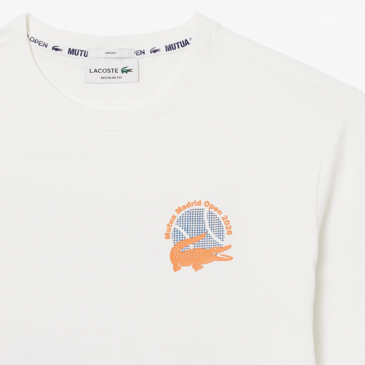 T-Shirt Lacoste Mutua Madrid Open Graphique