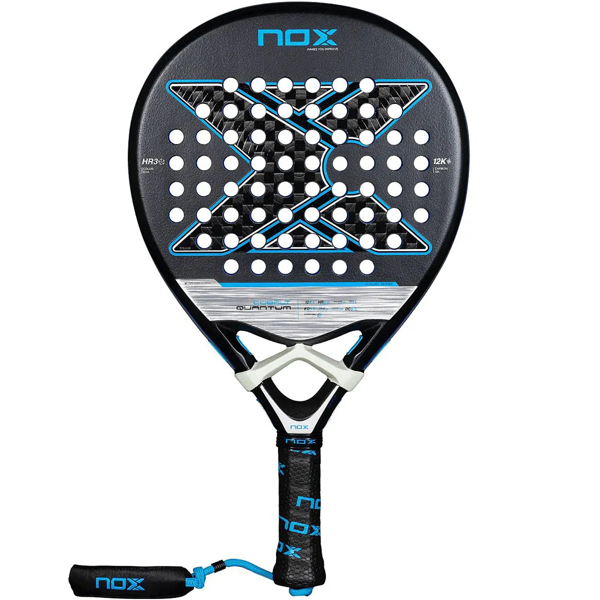 Racchetta da padel Nox Quantum Cobalt 12K
