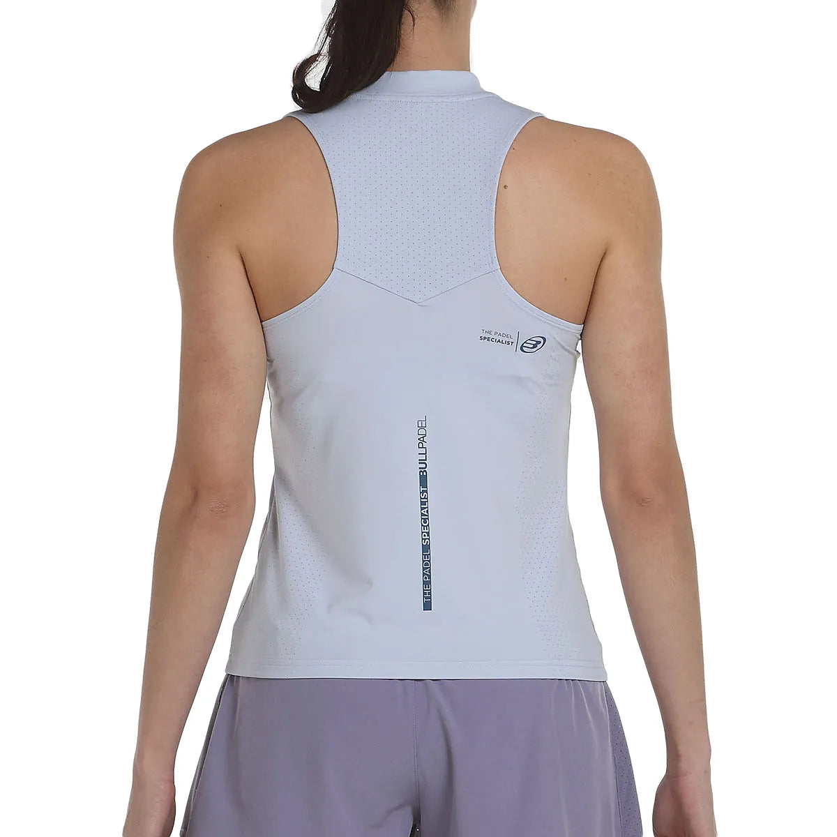 Canotta Bullpadel Donna Pure Color 1/4 Zip Ourol