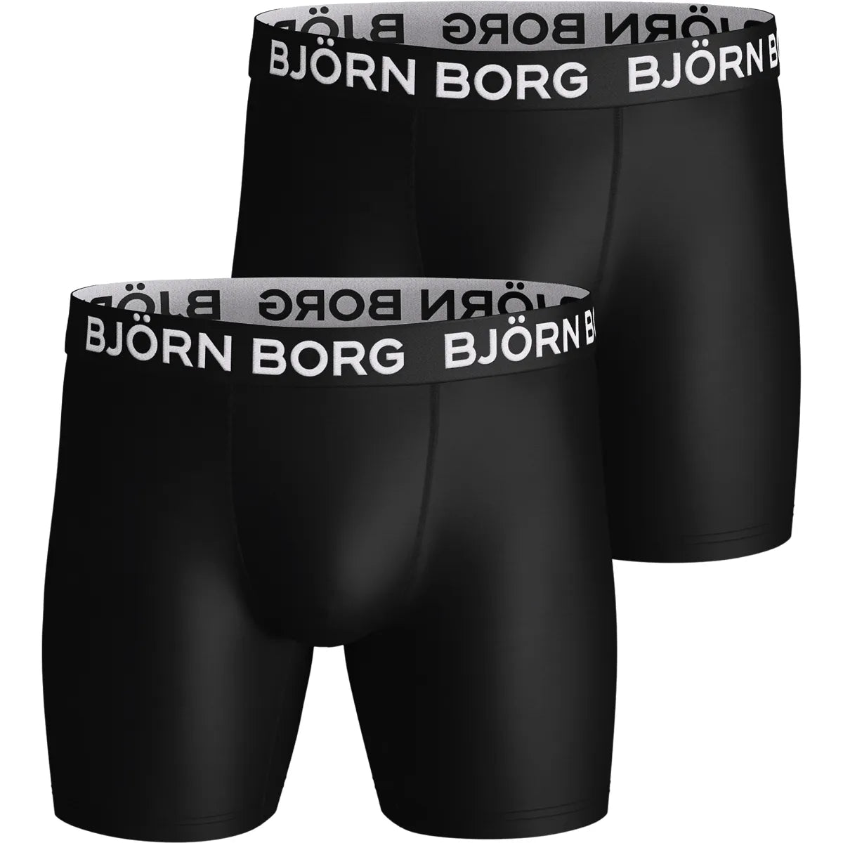 Confezione da 2 Boxer Sportivi in Microfibra