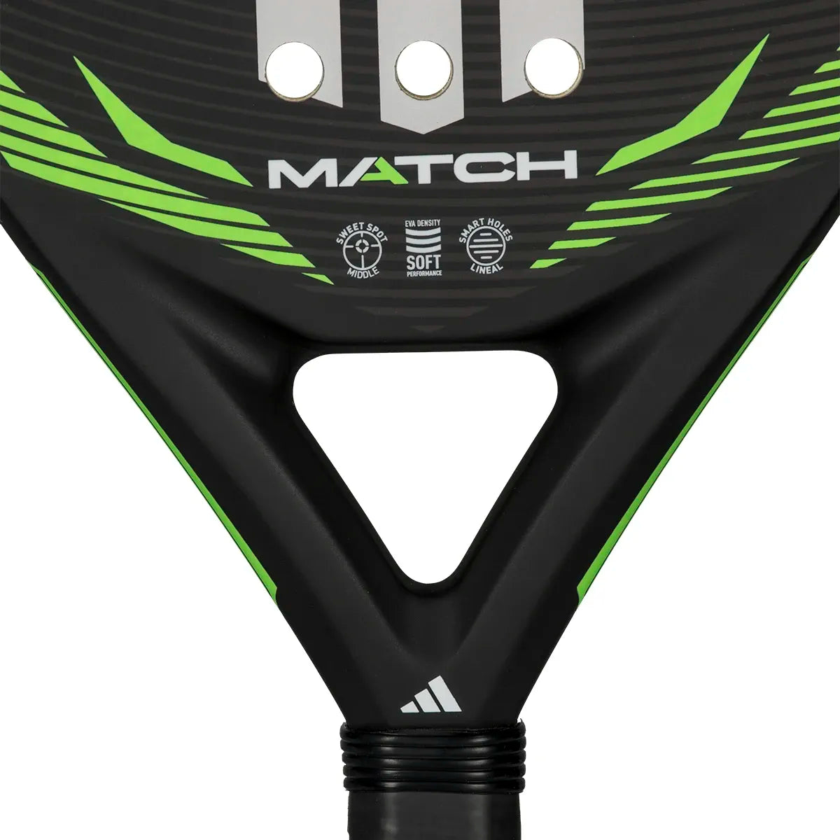 Racchetta da padel adidas Match Black/Green 2026