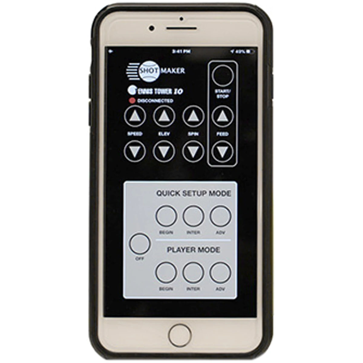Lanciatore di palline Tutor Plus Player su Batteria-Tele Mobile