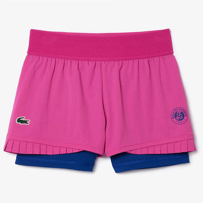 Short Lacoste Donna Atleta Roland-Garros