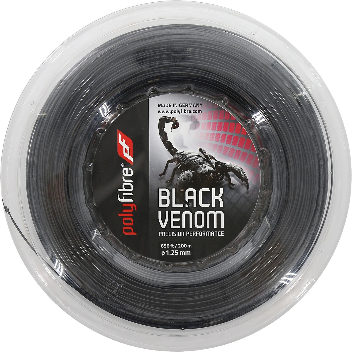 Bobina Polyfibre Black Venom (200 Metri)