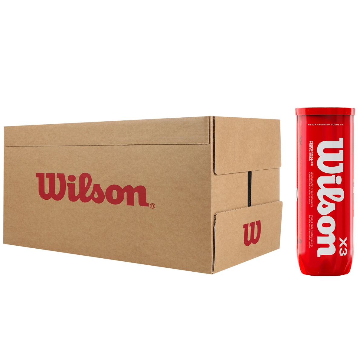 Cartone da 24 Tubetti da 3 Palline da padel Wilson