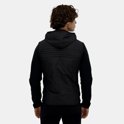 Giacca Le Coq Sportif Ibrida Con Cappuccio