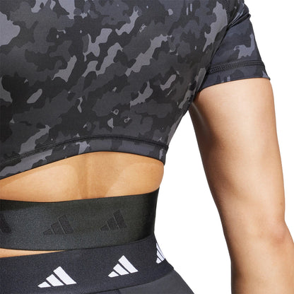 T-Shirt adidas Donna Print Crop