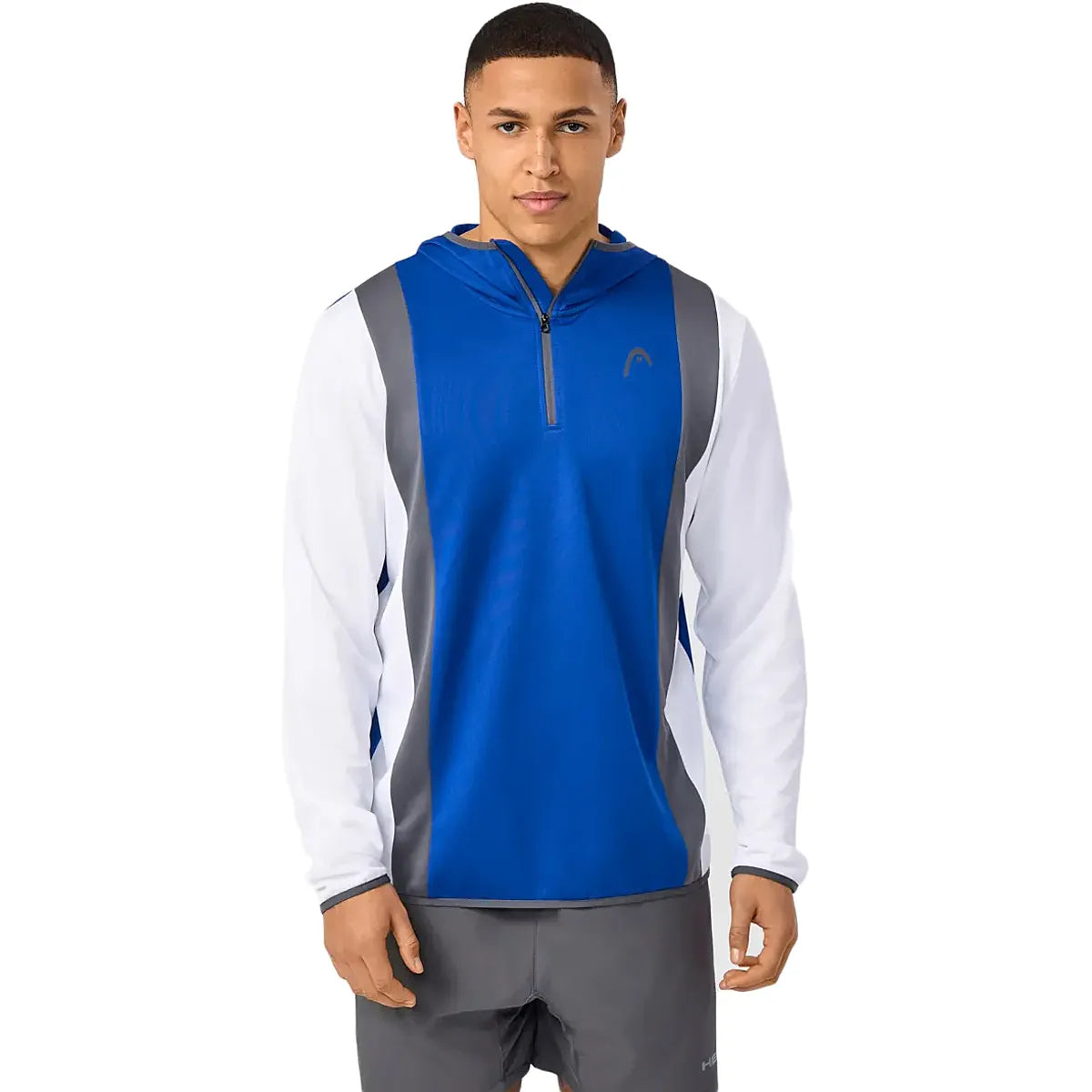 Felpa Head Club Tech 1/4 Zip con cappuccio